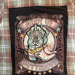 Altar'd State Plaid Button-Up